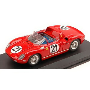 Ferrari 250P �X�p�C�_�[ 3 0L V12 �`�[�� Ferrari Spa Sefac #21 �E�B�i�[ 24H Le Mans 1963 ���b�h ART MODEL ART139/ ART-MODEL 1/43