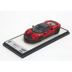 Ferrari 296 Assetto Fiorano b\F1 And Black Stripe E Cappellino C265SU04/ BBR 1/43 ~jJ[