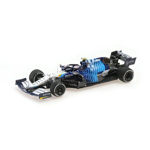 Williams F1 Fw43B Mercedes M12 Eq Power+ `[ Williams Racing 6 Saudi Arabia GP 2021 Nicholas Latifi White Light Blue 417212206/ MINICHAMPS 1/43 ~jJ[
