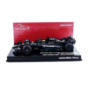 MERCEDESAMG W14 E Performance �e�X�g �o���Z���i 2023 (M. Schumacher)/ MINICHAMPS 1/43 �~�j�J�[