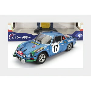 Renault Alpine A110 1600S #17 [ Montecarlo 1972 u[ Met SL1804206/ SOLIDO 1/18 ~jJ[