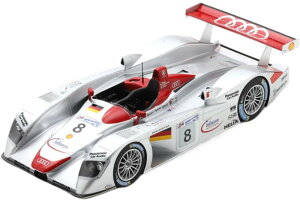 Audi R8 3.6L Turbo V8 �`�[�� Audi Sport Joest 8 �E�B�i�[ 24H Le Mans 2000 Frank Biela Tom Kristensen Emanuele Pirro 18LM00/ Spark 1/18 �~�j�J�[