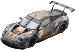 Porsche 911 991 Rsr 19 4.2L `[ Hardpoint Motorsport 99 24H Le Mans 2022 A Haryanto A Picariello M Rump Con Vetrina Special Box Black 18S825/ Spark 1/18 ~jJ[