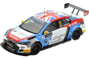 Citroen C Elysee Wtcc #3 Argentine 2016 T Chilton zCg bh u[/ Spark 1/43 ~jJ[