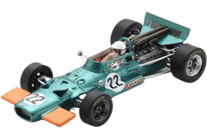 Brm F1 P138 22 Usa Gp 1969 George Eaton Green Yellow S5708/ Spark 1/43 ~jJ[