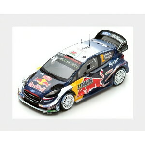 Ford England Fiesta Wrc �`�[�� M Sport Ford Wrt #2 �����[ Montecarlo 2018 E Evans D Barrit �u���[ ���b�h �C�G���[/ Spark 1/43 �~�j�J�[