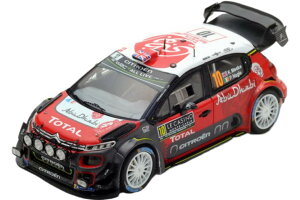Citroen C3 Wrc `[ Citroen Total Abu Dhabi Wrt #10 [ Montecarlo 2018 K Meeke P Nagle/ Spark 1/43 ~jJ[