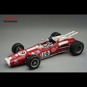 LOTUS 38 �C���f�B�A�i�|���X 2�� 1966 (J. Clark)/ Tecno 1/18 �~�j�J�[