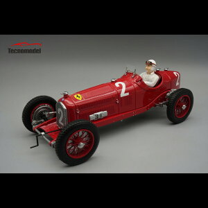 ALFAROMEO P3 Tipo B ドイツGP 優勝 1932 (R. Caracciola)/ Tecno 1/18 ミニカー
