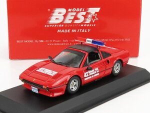 FERRARI 308 GTS �I�t�B�V���� �Z�[�t�e�B�J�[ F1 ���i�RGP 1984 ���b�h / Best-Model 1/43 �~�j�J�[