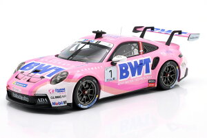 �y�\��zPORSCHE 911 992 GT3 CUP 4.2L �`�[��BMW LECHNER RACING N1 �|���V�F�X�[�p�[�J�b�v �`�����s�I�� 2023 �o�X�e�B�A���E�u�[�X �s���N / IXO 1/18 �~�j�J�[