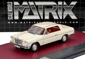 MERCEDES BENZ S�N���X 280C �N�[�y (W111) 1968 �z���C�g / Matrix 1/43 �~�j�J�[