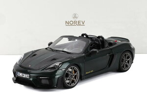 PORSCHE 718 (982) �X�p�C�_�[ RS WEISSACH PACKAGE 2023 �t�H���X�g�O���[�� / Norev 1/18 �~�j�J�[