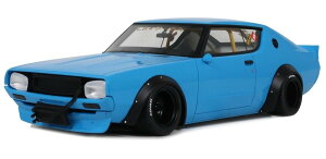 �y�\��z2026�N�����\��NISSAN �X�J�C���C�� 2000 GT R (KPGC110) LB WORKS 2024 �u���[ / OTTO 1/18 �~�j�J�[