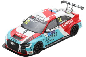 Audi Rs3 Lms `[ Audi Sport Leopard Lukpil Wtcr 52 Macau Guia Race 2018 G Shedden Light Blue Red SA201/ Spark 1/43 ~jJ[