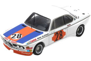 Bmw Csl #28 EBi[ Gr 2 Coupes De Spa 1973 Niki Lauda/ Spark 1/43 ~jJ[