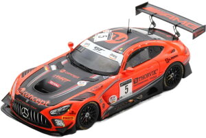 Mercedes Benz Gt Amg Gt3 `[ Hrt #5 EBi[ Vo[ Cup 24H Spa 2020 bh ubN/ Spark 1/43 ~jJ[