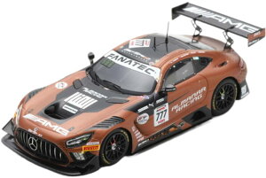 Mercedes Benz Amg Gt3 Evo 6.2L V8 `[ Almanar Getspeed Racing 777 EBi[ Gold Class 24H Xp 2024 Al Faisal Al Zubair Dominik Baumann Philip Ellis Mikael Grenier SB784/ Spark 1/43 ~jJ[