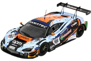 Mclaren 720S Gt3 Evo 4.0L Turbo V8 `[ Garage59 188 24H Xp 2024 Adam Smalley Marvin Ramos Louis Prette Miguel Kirchhofer SB814/ Spark 1/43 ~jJ[