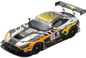 Mercedes Benz Amg Gt3 Evo 6.2L V8 `[ Boutsen Vds 10 24H Xp 2024 Aurelien Panis Cesar Gazeau Roee Meyuhas Sebastian Baud SB815/ Spark 1/43 ~jJ[