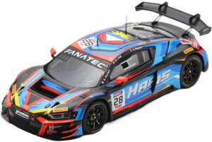 Audi R8 Lms Gt3 Evo Ii 5.2L V10 `[ Haas Rt 28 24H Xp 2024 Simon Gachet Jann Heylen Dennis Lind SB823/ Spark 1/43 ~jJ[