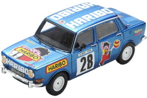 Simca Rally 2 28 Rally St Antonin De Cote 1975 H Vuillermoz Blue SF204/ Spark 1/43 ~jJ[