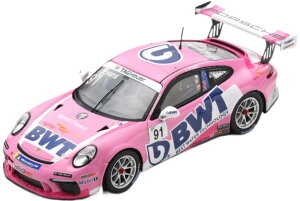 Porsche 911 991 Gt3 Cup #91 Porsche Carrera Cup France �`�����s�I�� 2020 Jaxon Evans �s���N/ Spark 1/43 �~�j�J�[