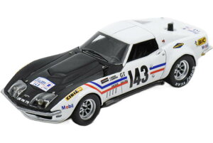 Chevrolet Corvette C3 143 2�� Tour De France Automobile 1969 H Greder A Vigneron White Black SF284/ Spark 1/43 �~�j�J�[