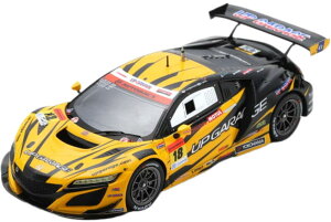 Honda Nsx Gt3 `[ Upgarage 18 Gt300 Super Gt 2022 T Kobayashi K Ohta Yellow Black SGT045/ Spark 1/43 ~jJ[