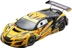 Honda Nsx Gt3 Evo22 `[ Upgarage 18 Gt300 Class Super Gt 2023 T Kobayashi S Koide Yellow Black SGT073/ Spark 1/43 ~jJ[