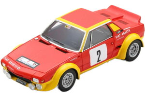 Fiat X1 9 Abarth 2 Rally Di Sicilia 1974 G Pianta B Scabini Red Yellow SI012/ Spark 1/43 �~�j�J�[