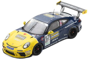 Porsche 911 991 Gt3 Cup #25 Porsche Carrera Cup England �`�����s�I�� 2021 Dan Cammish �u���b�N �C�G���[/ Spark 1/43 �~�j�J�[