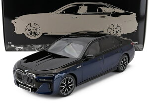BMW 7�V���[�Y i7 M70 2024 �u���b�N / MINICHAMPS 1/18 �~�j�J�[