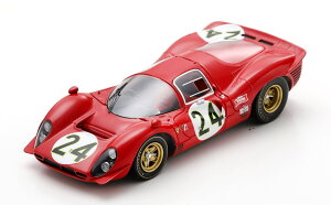 �y�\��z2026�N�ȍ~�����\��t�F���[�� 330 P4 4.0L V12 #24 �f�C�g�i24���� 2�� 1967 L.�X�J���t�B�I�b�e�B / LOOKSMART 1/43 �~�j�J�[