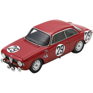 Alfa Romeo�A���t�@�����I Giulia�W�����A Gta 1600 Team Autodelta Spa #32 24H Spa 1966 J.P.Gaban Pedro / Spark 1/43 �~�j�J�[