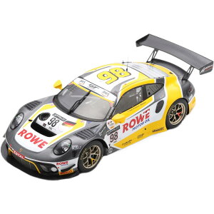Porsche�|���V�F 911 991 2 GT3 2020 #98 �D�� Spa 24H L.Vanthoor N.Tandy E.Bamber Yellow White Grey / Spark 1/18 �~�j�J�[