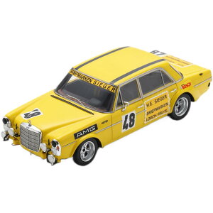 Mercedes Benz�����Z�f�X�x���c 300 SEL 6.8 AMG 1972 #48 Test Drive 24H Le Mans Hans Heyer / Spark 1/43 �~�j�J�[