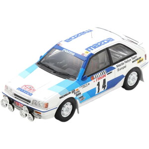 Mazda 323 Team Mazda Rally Europe (Night Version) #14 Rally Montecarlo 1986 I Carlsson JO Bohlin / Spark 1/43 �~�j�J�[