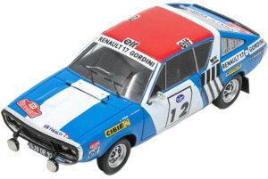 Renault R17 12 EBi[ Rally Press On Regardless 1974 JL Therier C Delferrier S6444/ Spark 1/43 ~jJ[