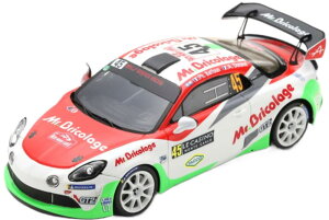 Renault A110 Alpine 45 Rgt Class Rally Montecarlo 2021 P Baffoun A Dunand White Red Green S6579/ Spark 1/43 ~jJ[