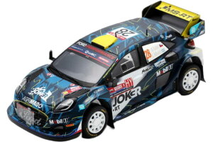 Ford England Puma Rally1 �`�[�� Ford World Rally M Sport 28 Rally Chile 2023 Alberto Heller Luis Ernesto Allende S6734/ Spark 1/43 �~�j�J�[