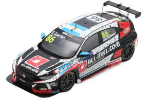 Honda Civic Type R Tcr `[ Munnich Mototrsport 86 EBi[ Race 1 Aragon Wtcr 2020 Esteban Guerrieri S8967/ Spark 1/43 ~jJ[