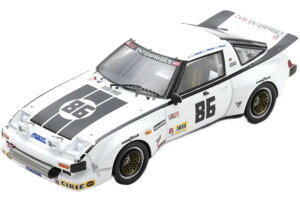 Mazda Rx7 1146Cc `[ Z & W Enterprises Inc. 86 24H Le Mans 1980 E Soto P Honegger M Hutchins S9470/ Spark 1/43 ~jJ[