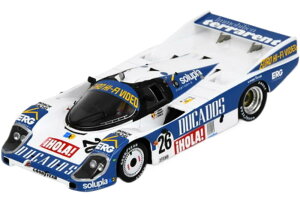 Porsche 956 �`�[�� Ducados Obermaier Racing 26 24H Le Mans 1985 Jurgen Lassig Jesus Pareja Herve Regout S9865/ Spark 1/43 �~�j�J�[