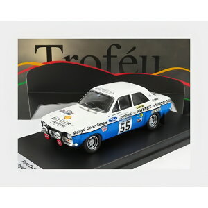 Ford England Escort Mki #55 �����[ Rac 1974 �z���C�g �u���[ TRFRRUK80/ Trofeu 1/43 �~�j�J�[