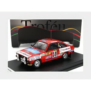 Ford England Escort Mkii Rs2000 (�i�C�g�o�[�W����) #59 �����[ Montecarlo 1982 ���b�h TRRFR65/ Trofeu 1/43 �~�j�J�[