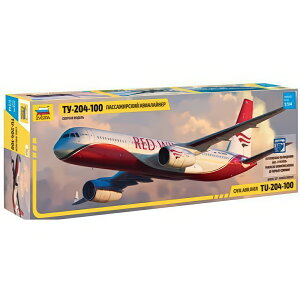 TUPOLEV TU 204 100 ZS7023/ ZVEZDA 1/144 vf Lbg͌^