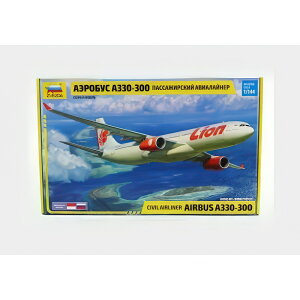 Airbus Airbus A330 300 Civil Airliner 1998 �L�b�g ZS7044/ ZVEZDA 1/144 �v�����f�� �L�b�g�͌^