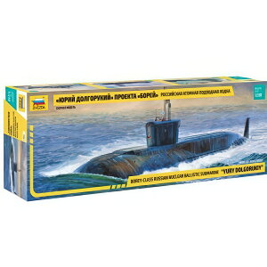 Nuclear Submarine Yuri Dolgorukij �L�b�g ZS9061/ ZVEZDA �v�����f�� �L�b�g�͌^