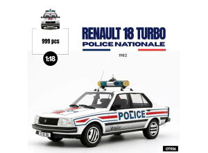 1982 ���m�[ 18 �^�[�{ ���ƌx�@�d�l �x�@�ԗ� ������ ���W�����f�� / OTTO 1/18 �~�j�J�[